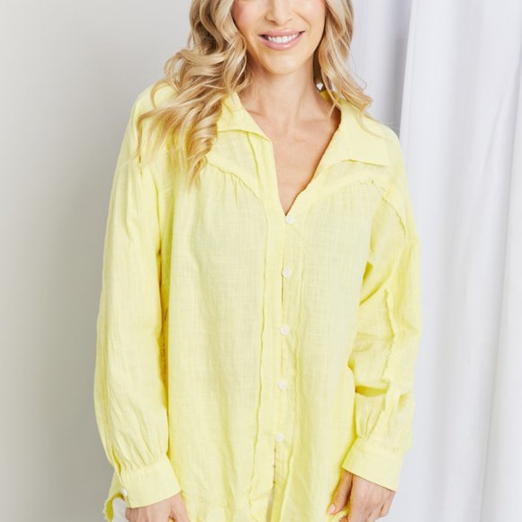 Davi & Dani Drawstring Hem Half Zip Raglan Sleeve Sweatshirt main image 1